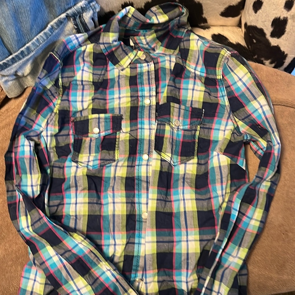 Women’s western button down size small new